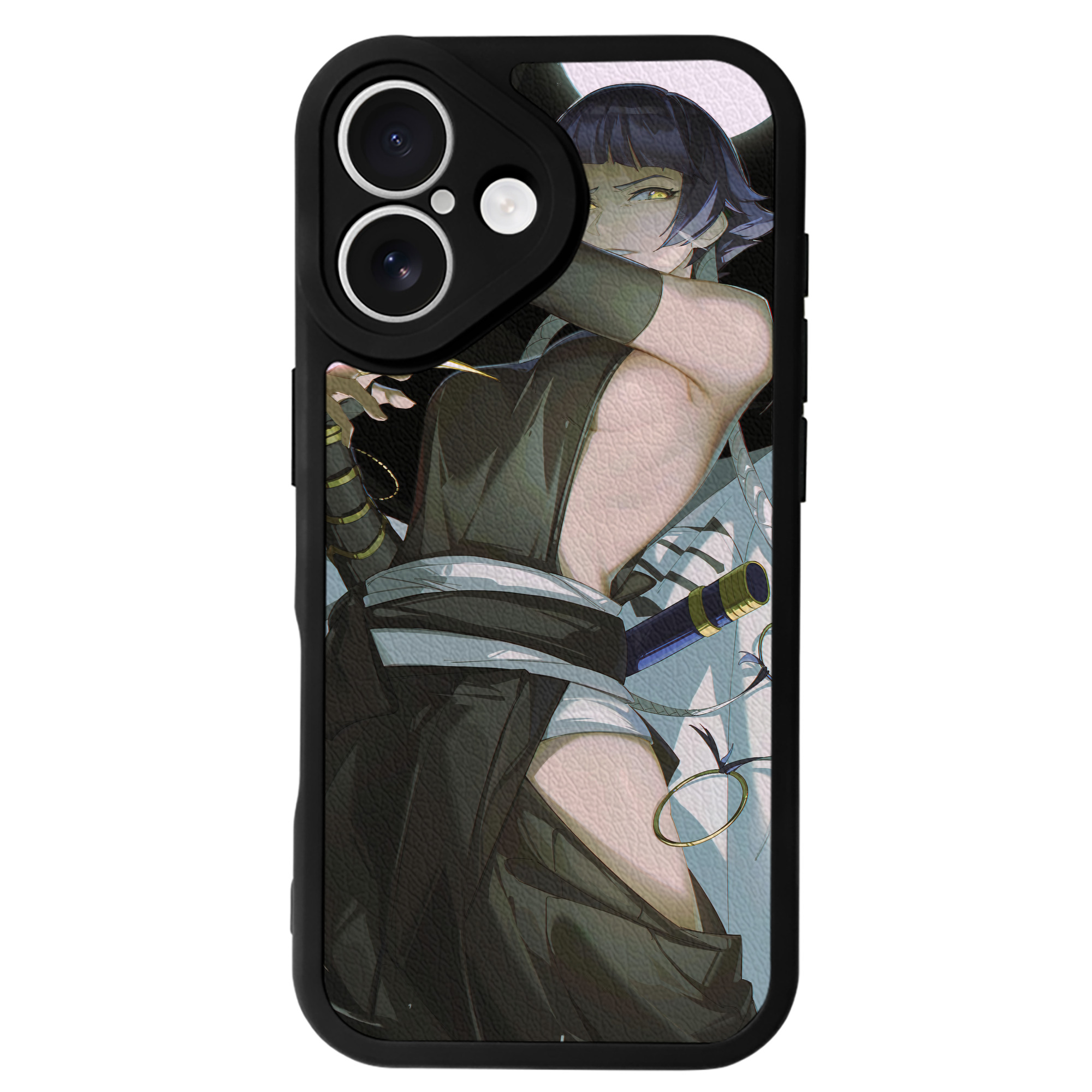（画像用） ブリーチ BLEACH 【iPhone 16シリーズ対応】シリコンスマホケース（レザー調） 材質：シリコン